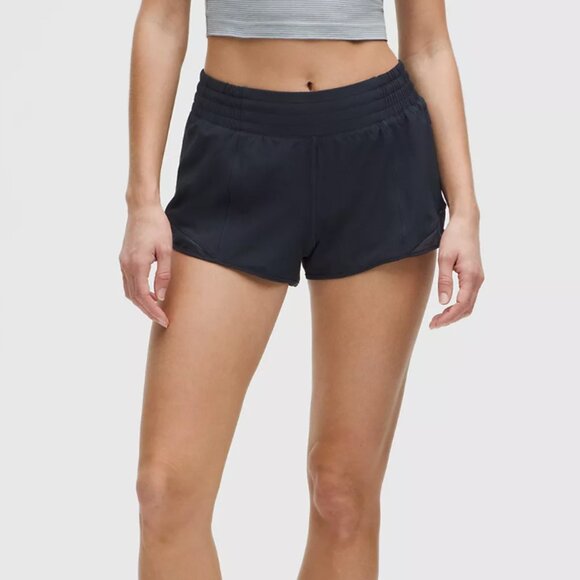 lululemon athletica Pants - Lululemon Black Hotty Hot Shorts Size 10